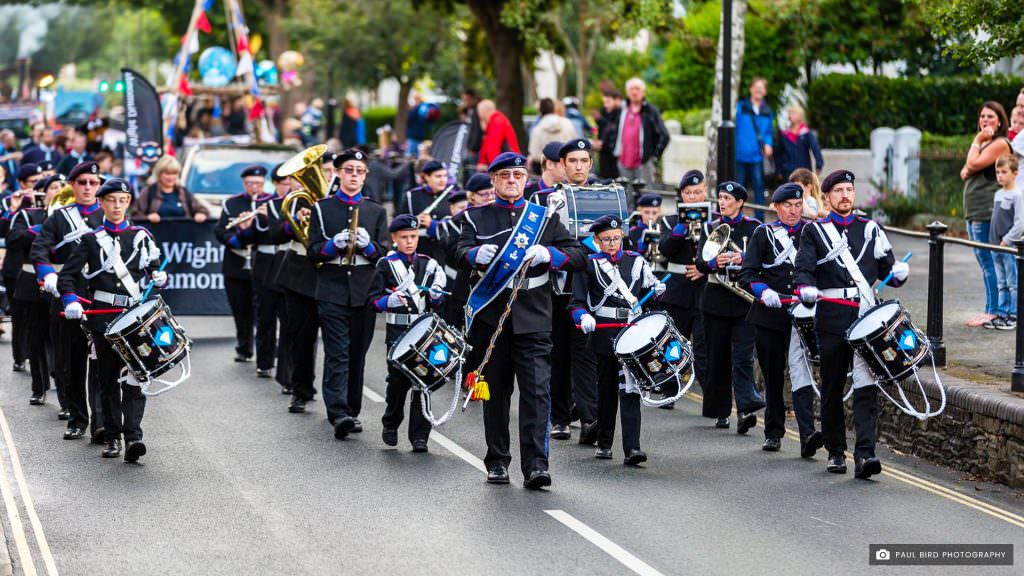 Newport Carnival Isle of Wight Bands Marching