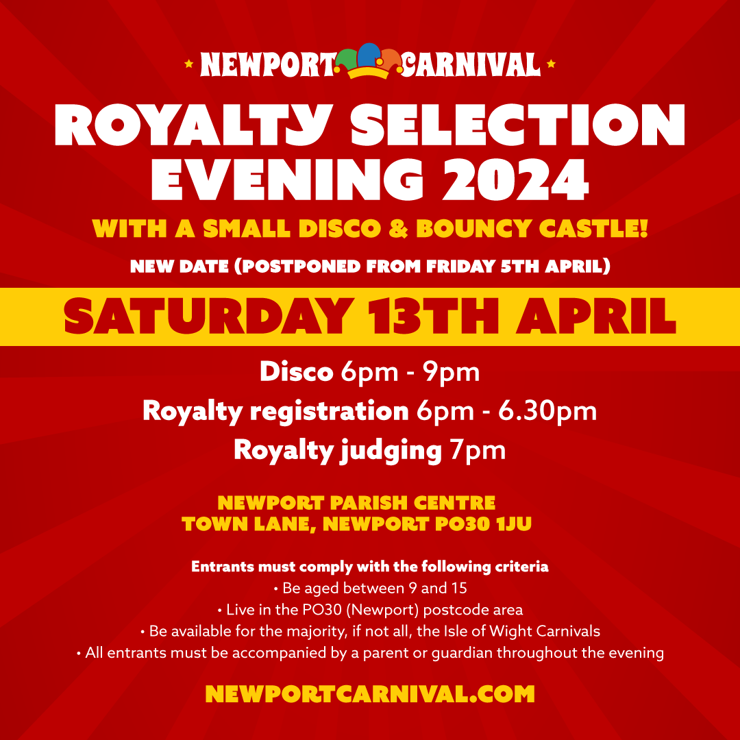Royalty Selection Evening Newport Carnival Isle of Wight 2024